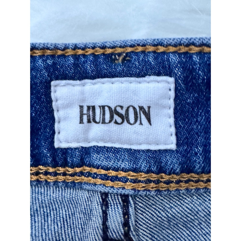 HUDSON Denim Shorts Women's Size 26 Cuffed - Picture 3 of 9